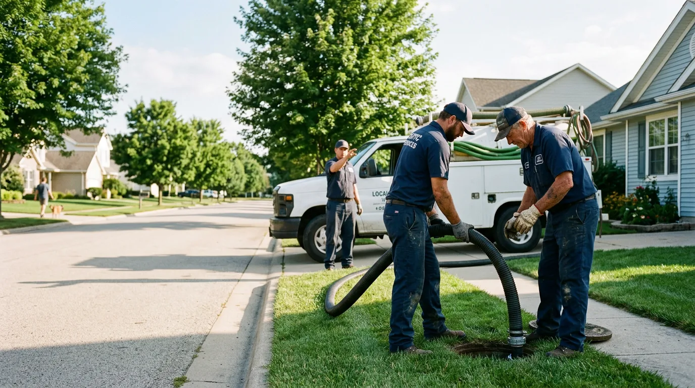 Emergency Septic Service in Eaton, IN